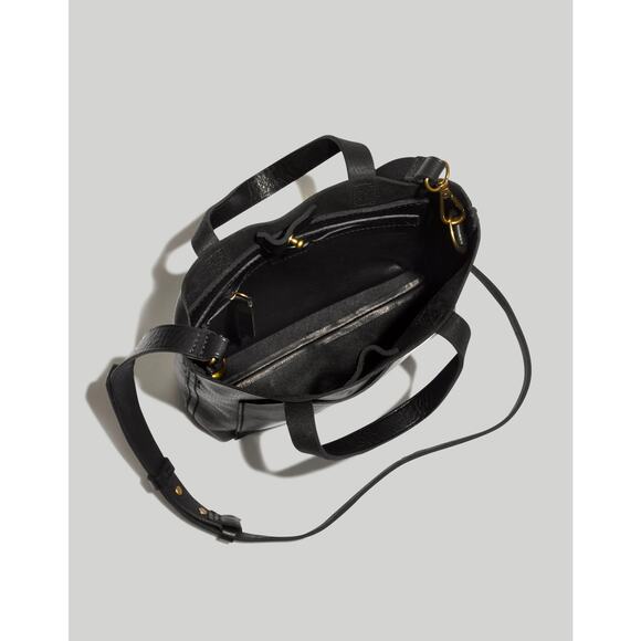 Madewell Black Leather Small Transport Crossbody - Picture 8 of 9